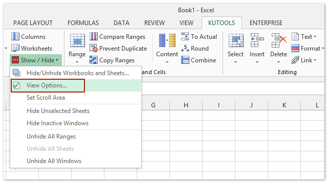 lock the formula bar in excel for mac
